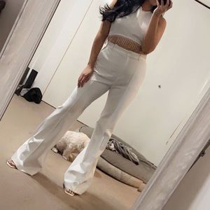 Slim Flare Super High Rise Pants